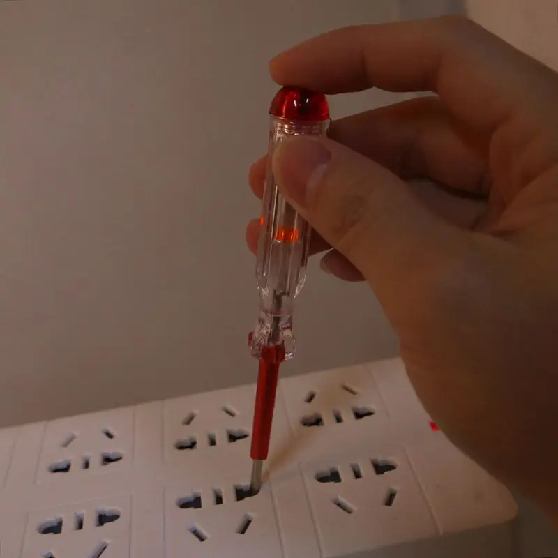 652f 100-500V Pocket Detektor Tester Penguji Clip Tester