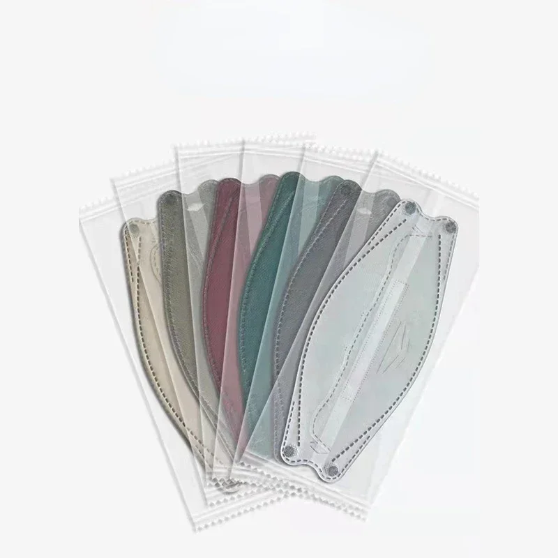 أقنعة ثلاثية الأبعاد يمكن التخلص منها غير منسوجة للرجال والنساء 6 قطع قناع تنكري للهالوين الأسود Mascarillas Negras Masque