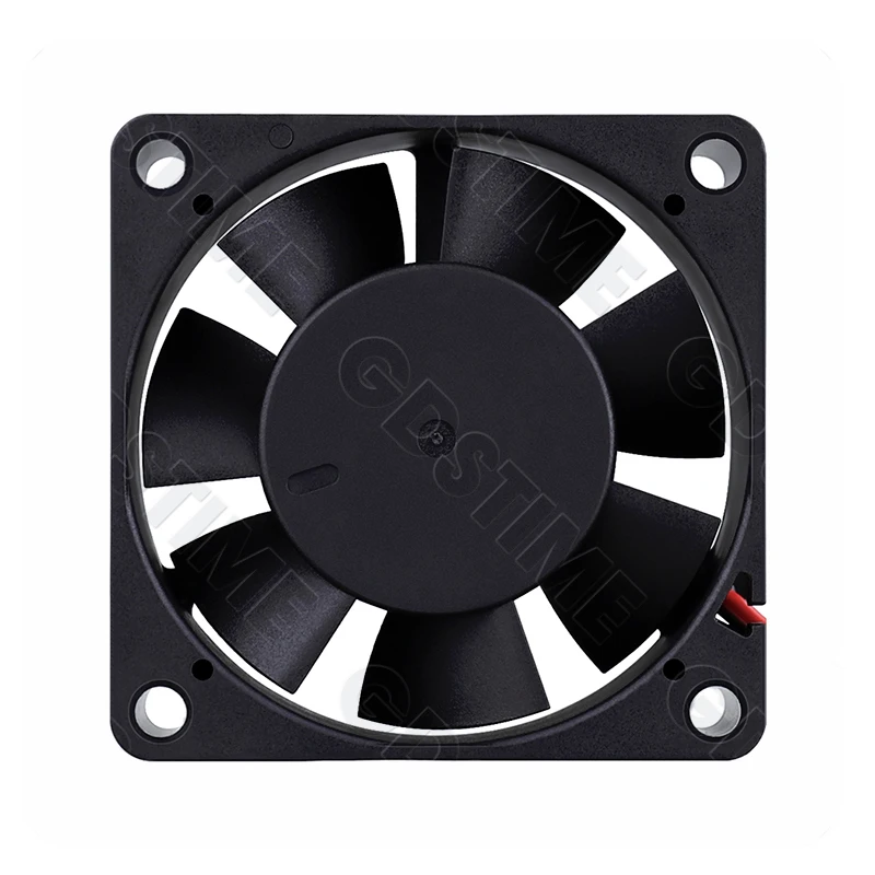2 Pcs Gdstime 60x60x20mm 6020 12V 24V Dual Ball 3D Printer Cooler Fan 60mmx20mm Brushless Machine Equipment DC Motor Cooling Fan