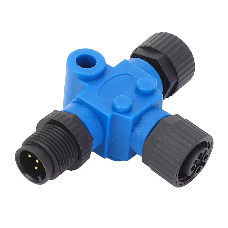 

ABKS-для лодки NMEA 2000 для морского Т-разъема Lowrance Network M12, 5-контактный IP67, водонепроницаемый тройник с магистральным кабелем