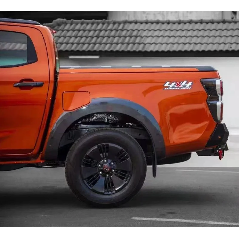 High Quality Pickup Exterior Protector Plastic Rubber Wheel Eyebrow Fender Arch Replacement Accessories