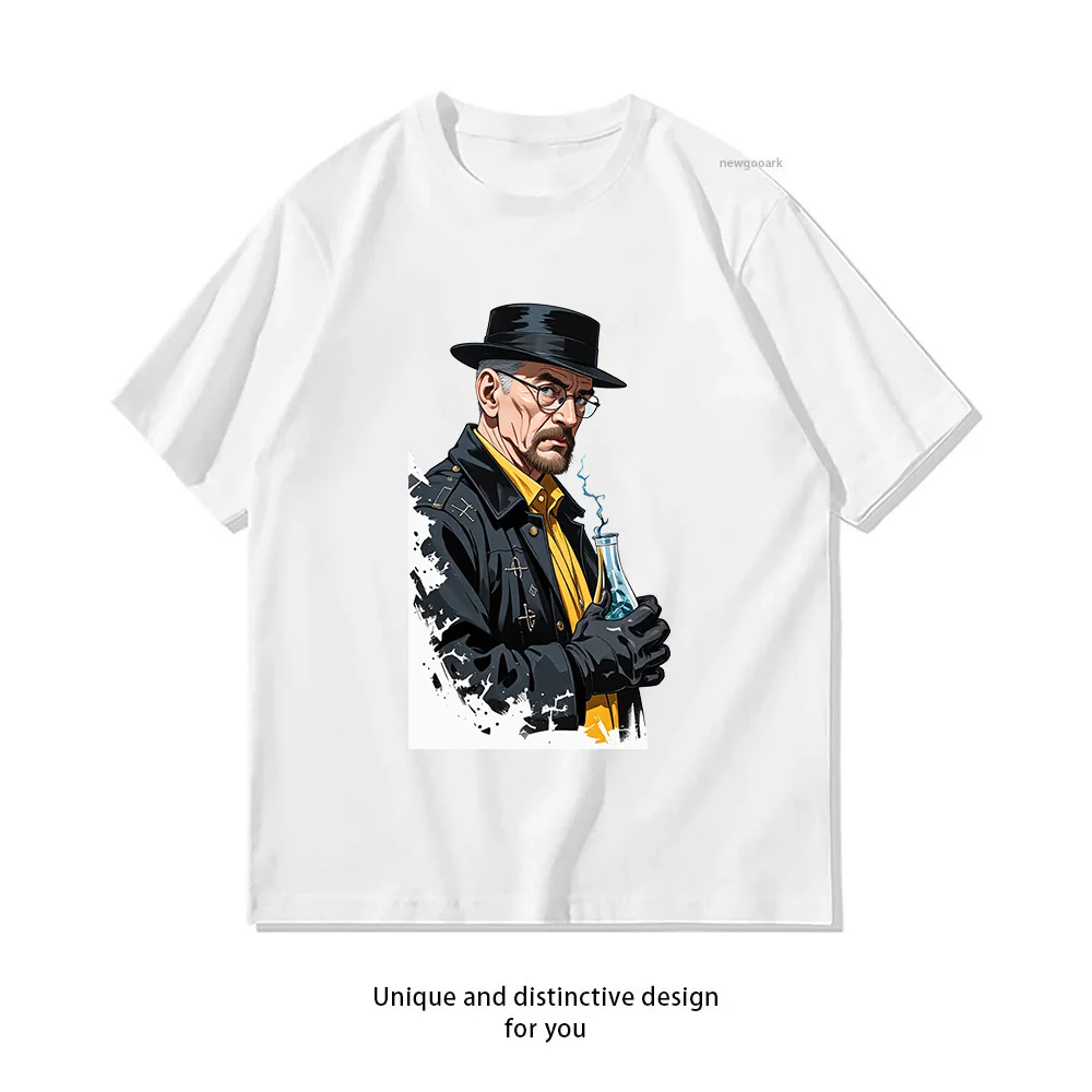 Breaking Bad Chemistry Master  Casual Cotton Short Sleeve Tee for Men Women