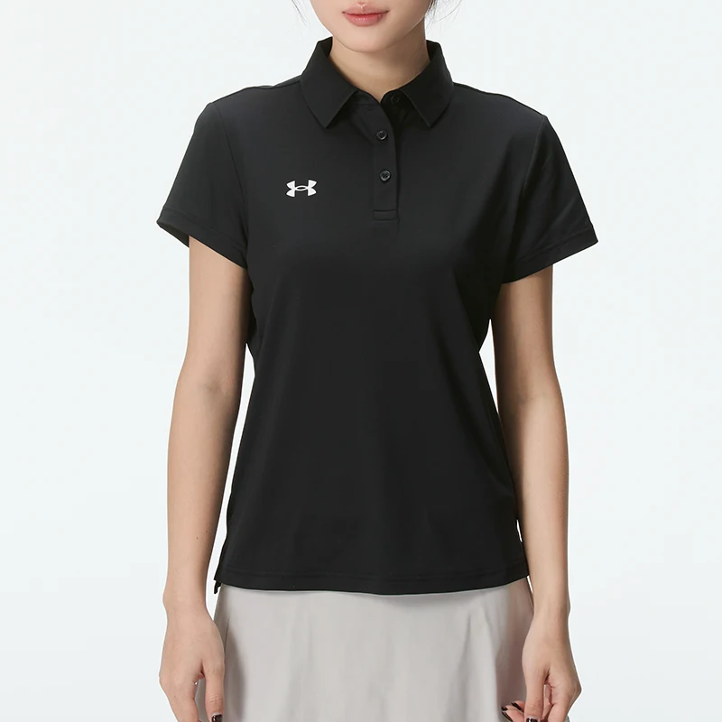 

Женская спортивная дышащая рубашка-поло Under Armour Ua Team для фитнеса с отложным воротником 22500525-001