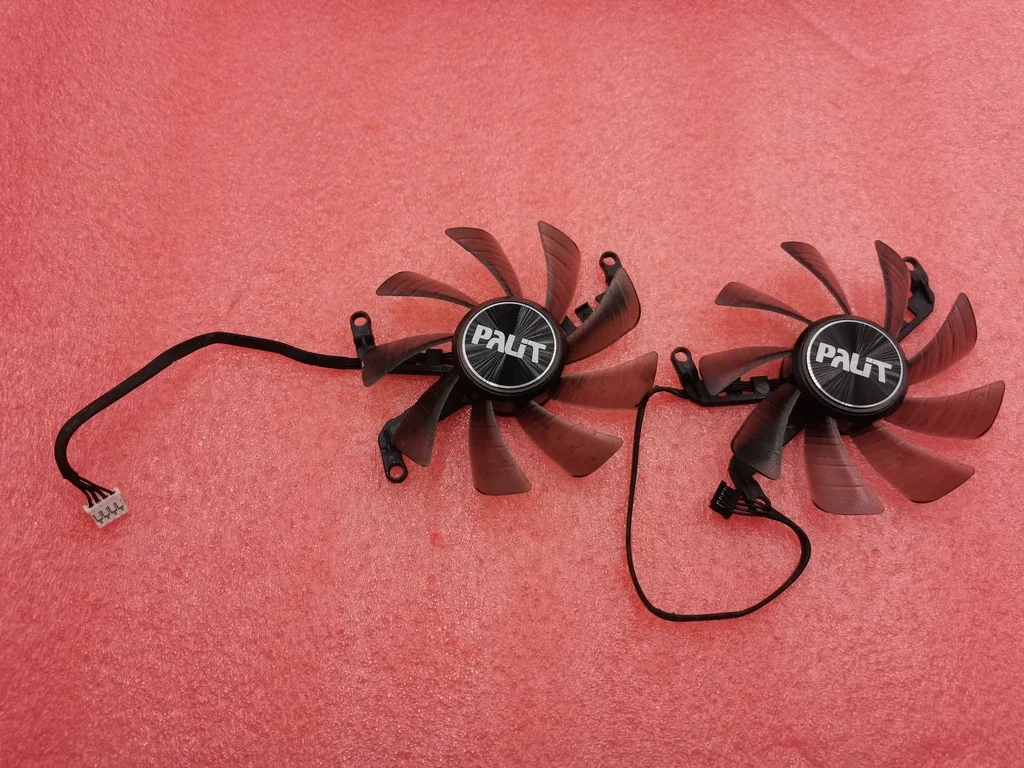 

FY09015M12LPA TH9215S2H-PAA FD9015U12S Cooler Fan For Kuroutoshikou Palit GeForce RTX3050 RTX 3060 Ti Dual OC