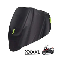 Cubierta Universal para motocicleta, protección exterior impermeable para todas las estaciones contra desechos de polvo, clima lluvioso (M-XXXXL), tela Oxford 210D