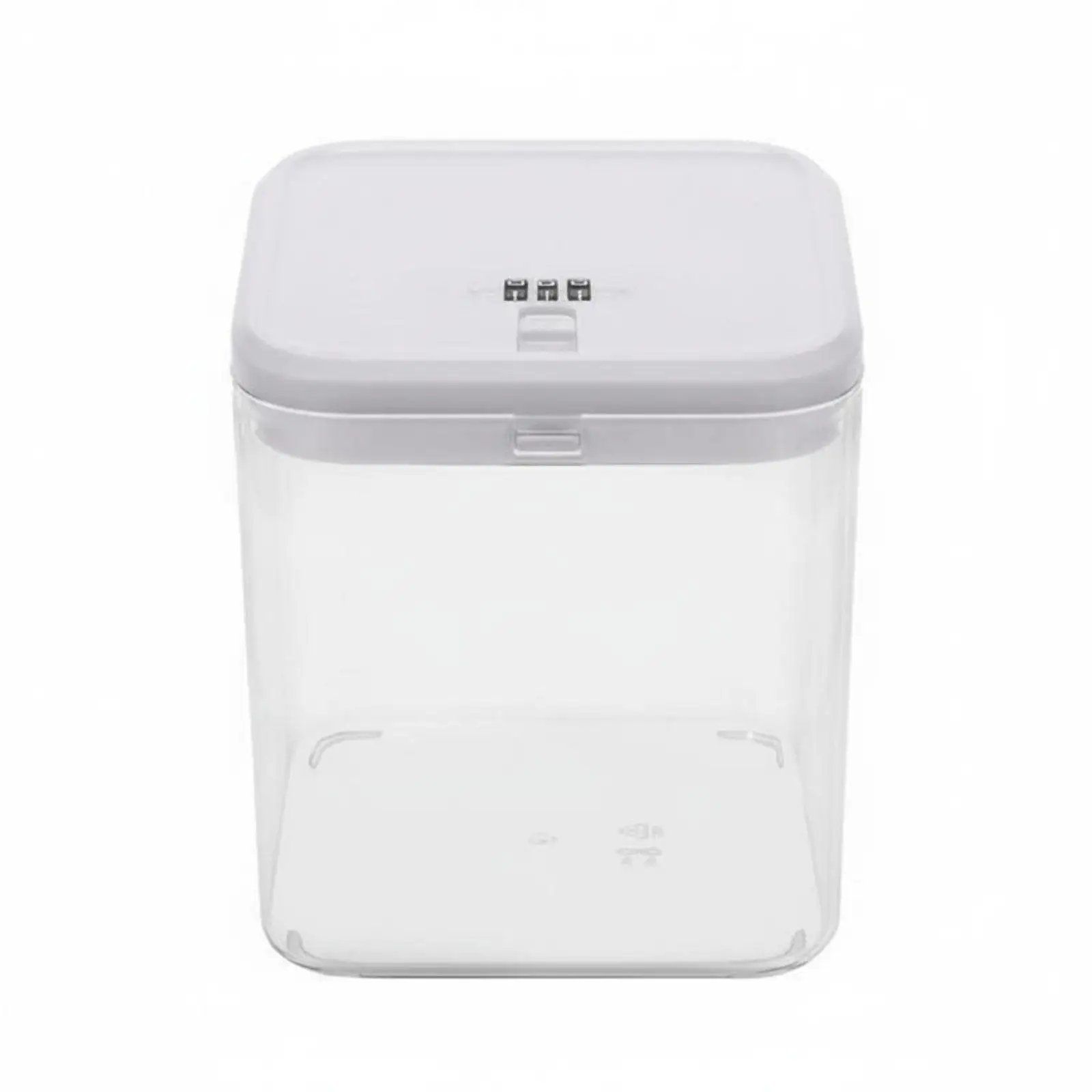 BPA Free Plastic Storage Container Stackable Clear Box for Refrigerator Pantry and Dorm Use