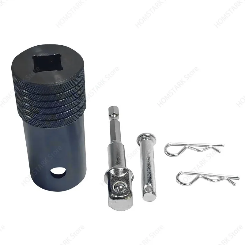 Multifunctional U-Groove Jack Drill Bit Adapter, Electric Hydraulic Jack Conversion Accessories One Set of 3