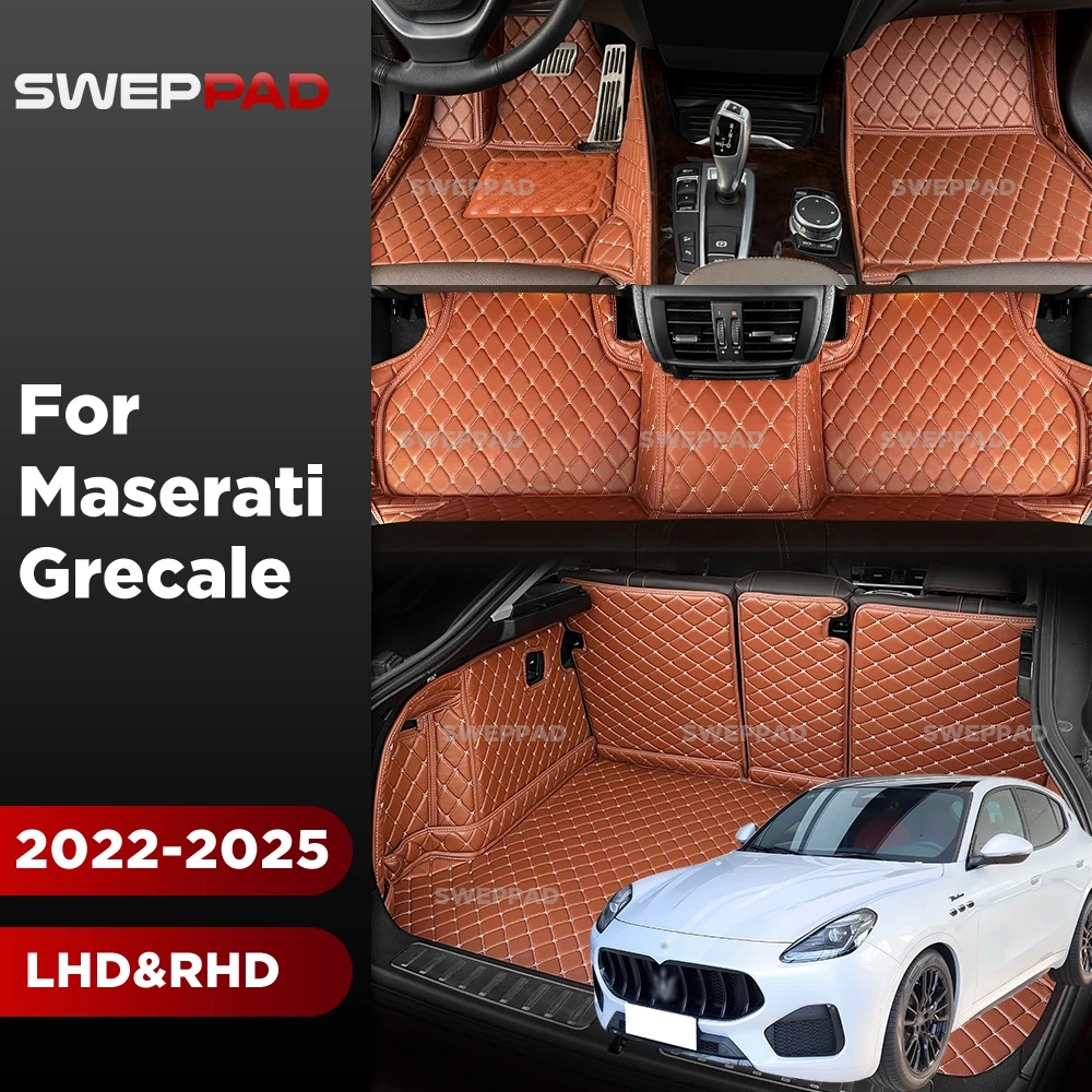 

Car Floor Mats For Maserati Grecale 2022-2025 24 23 Trunk mat Cargo Liner Protection Carpet Custom Floor Liners Accessories