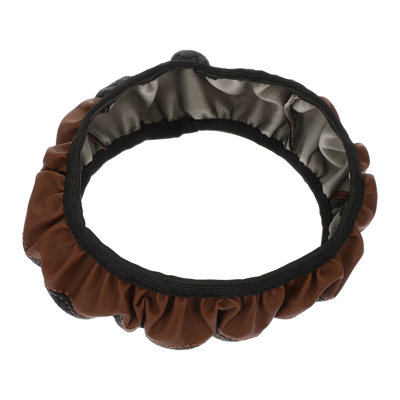

Luxury Steering Wheel Comfortable Universal Elastic Car Accessory For Women Men Wheel Protector Grip Cover