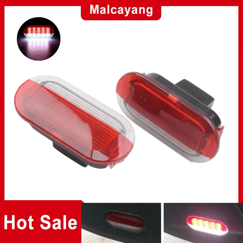 Under Warning Lamps For VW Golf MK3 MK4 Polo Jetta Sharan Vento Touran Skoda Octavia Seat New Led Door Courtesy Lights