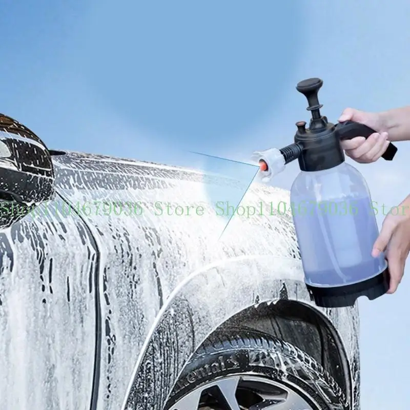 652F Car Foam Sprayer 2liter Handheld Foamer  Foam Cannons for Washing Vehicle Car,Snow Foam Pressure Sprayer Bottle