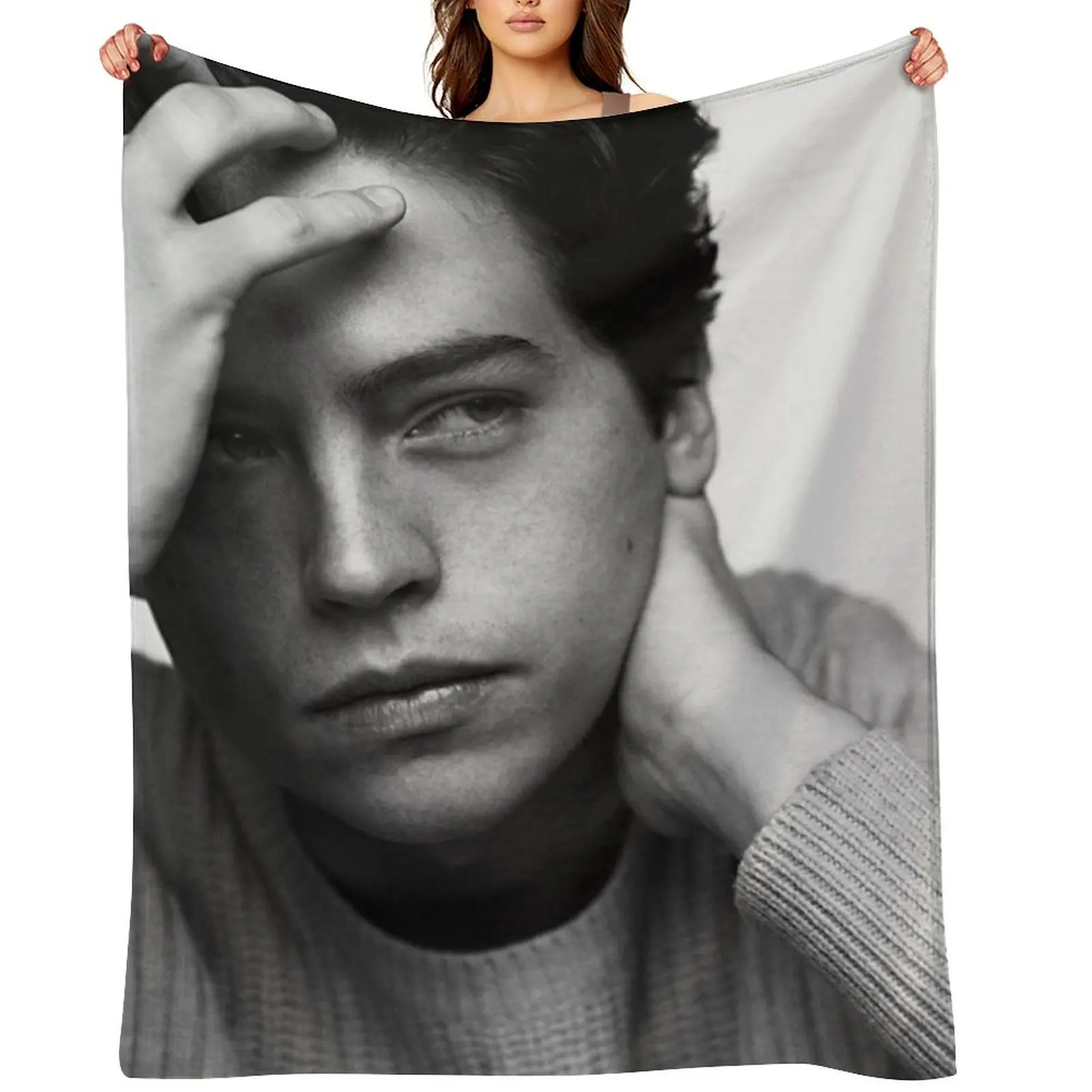 

Cole Throw Blanket Shaggy Nap anime Decorative Beds Blankets