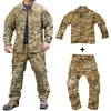 Emersongear 필드 전술 셔츠 바지, R6 유니폼 세트, BDU 훈련 공격복, 전투 의무 카고 바지, 사냥 하이킹 1