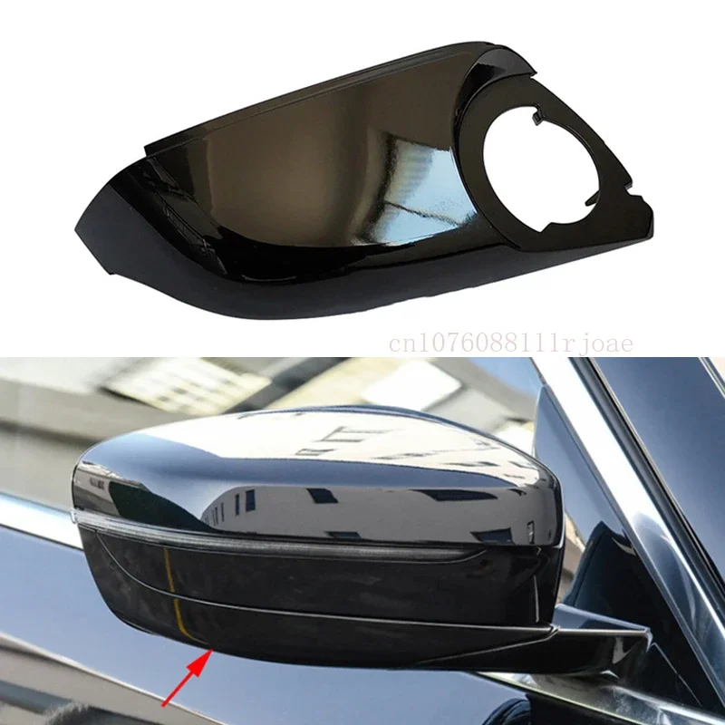 Auto Left Right Side Rear Mirror Bottom Lower Holder Cover for BMW 5 Series G30 G31 G38 2018 2019 2020- 6 Series GT G32 2017-