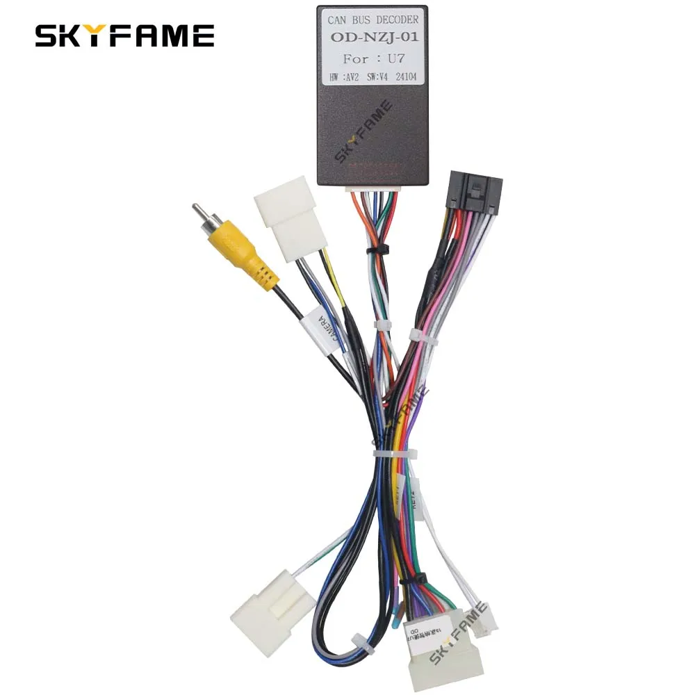 SKYFAME 40pin/60pin Automotive Android Lcd Screen Flexible Extension Cable Screen Extension Ribbon Cable