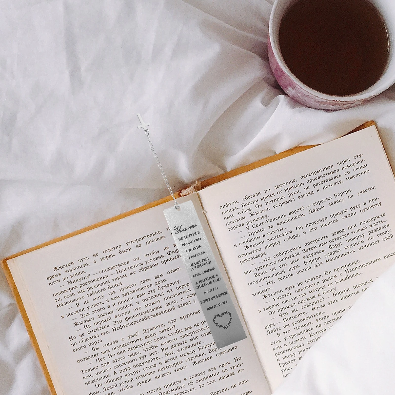 

Lightweight Stainless Steel Bookmark Set Cute Decorative Bookmarks Ideal For Classmates Friends