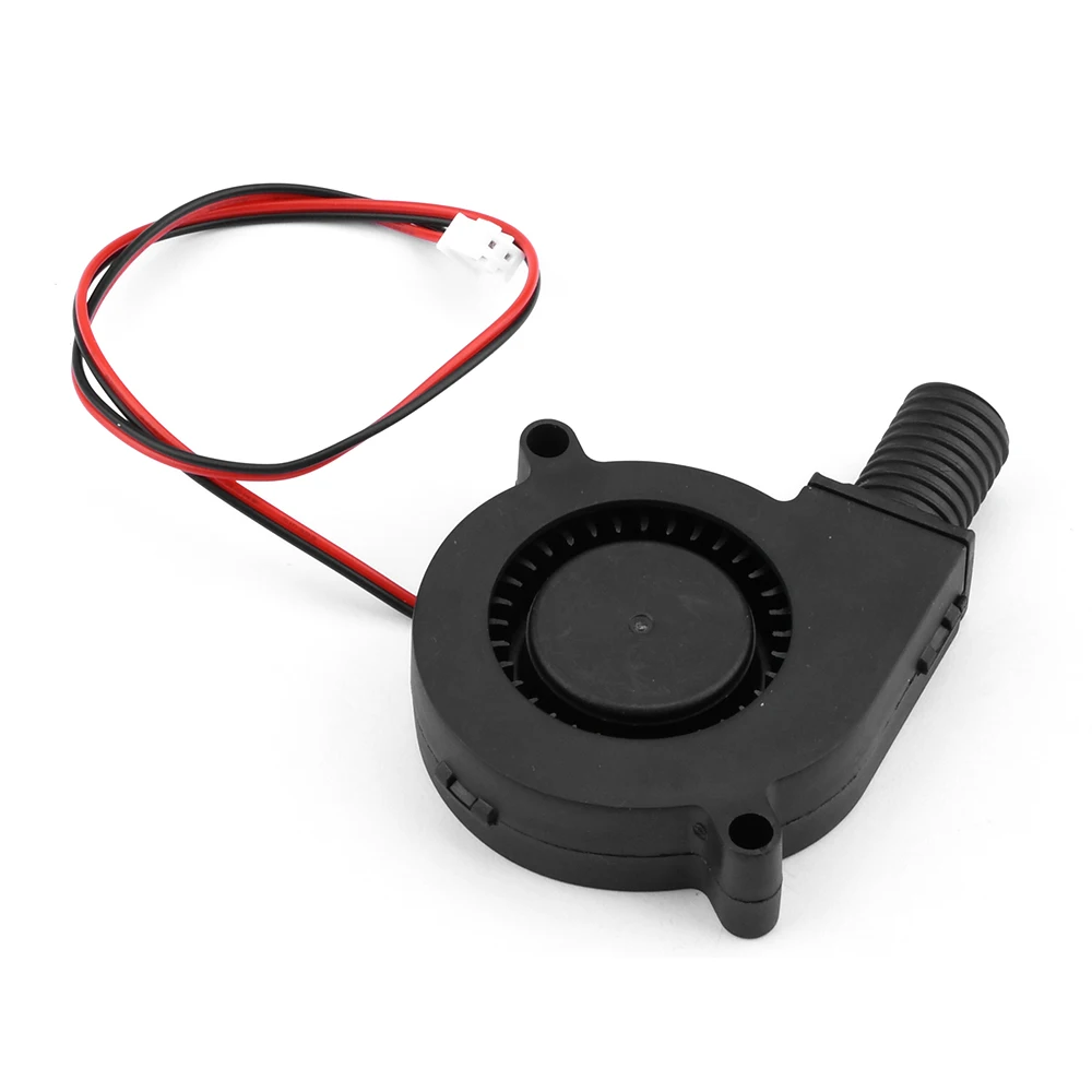 DC Blower 8800RPM 7300RPM 12V 5015 50MM Cooling Fan for 3D Printer Oil Bearing Brushless DC Cooling Turbine Fan