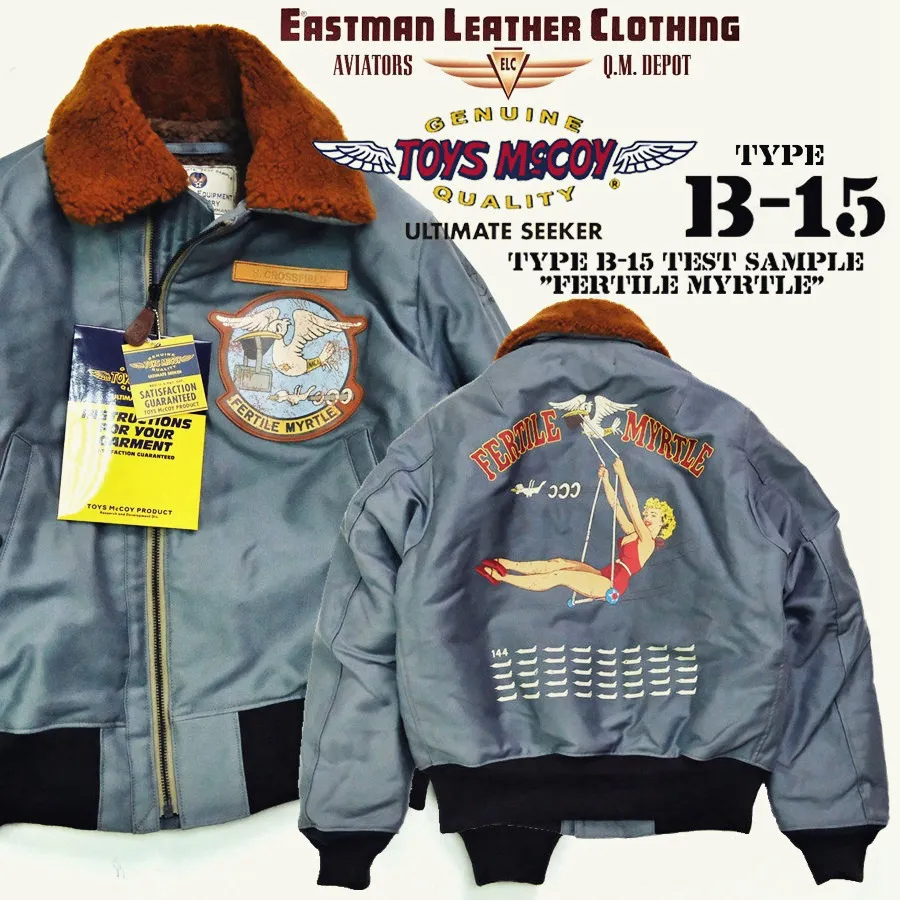 

TOYS Early (1942) B-15 Monroe Limited Edition True Fleece Collar Cotton Jacket