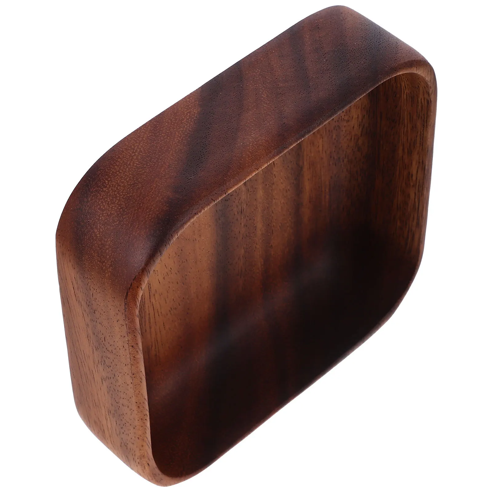 

Solid Wood Snack Plate Natural Fruit Bowl Coffee Table Tray Dessert Serving Dish Wooden Decorative Bowl Home Kitchen Bar