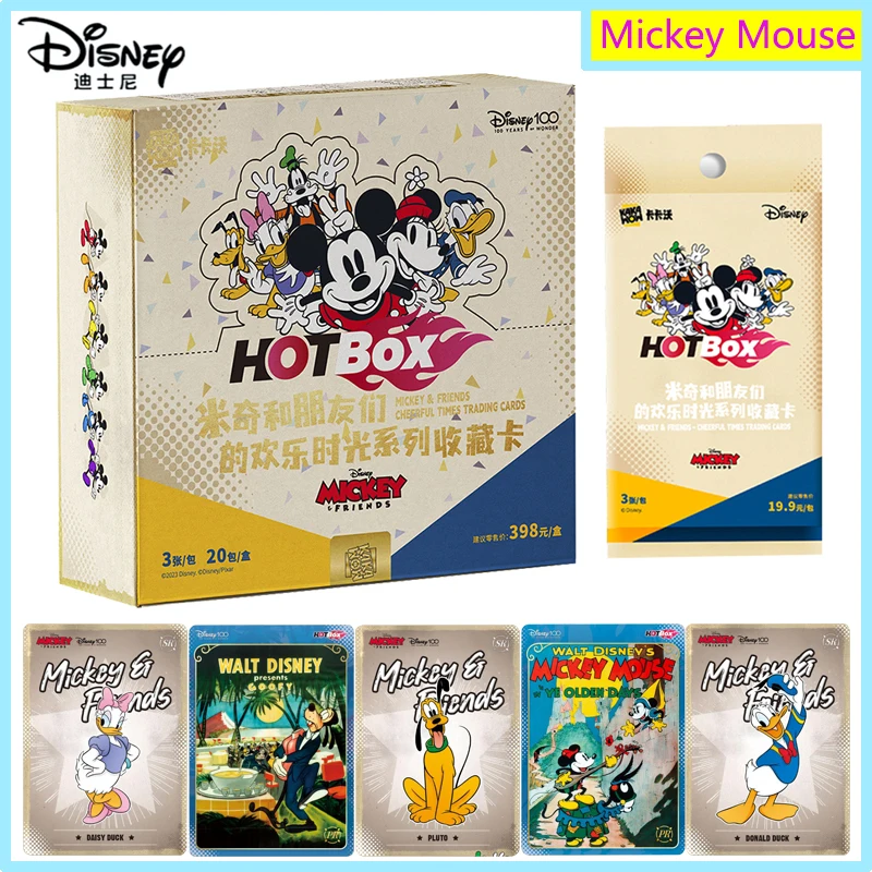 Anime Mickey Mouse Peripheral Collection Cards Cartoon Tom and Jerry Figures Rare Limited Cards TCG Hobbies Kids Birthday Gifts