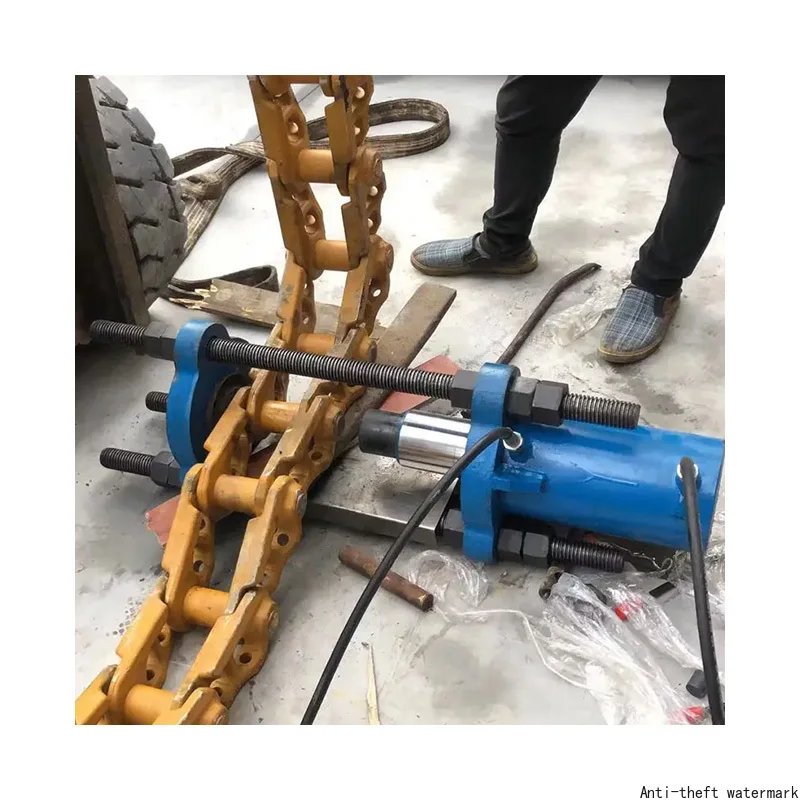 2026 Hot Selling 100/150/200 Ton Hydraulic Track Pin Press Portable Equipment