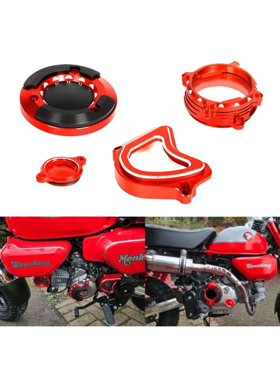 Voor Honda Dax Monkey GROM Super Cub CT125 Cam Tandwiel Motorolie Filter Cover Protector Motorfiets Accessoires - afbeelding 2