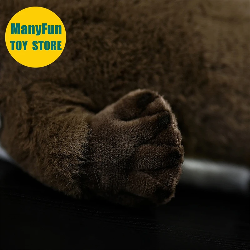 Platypus Plush Toy Realistic Duck-billed Platypus Plushie Lifelike Platypus Stuffed Animal Simulation Doll Toy Gift