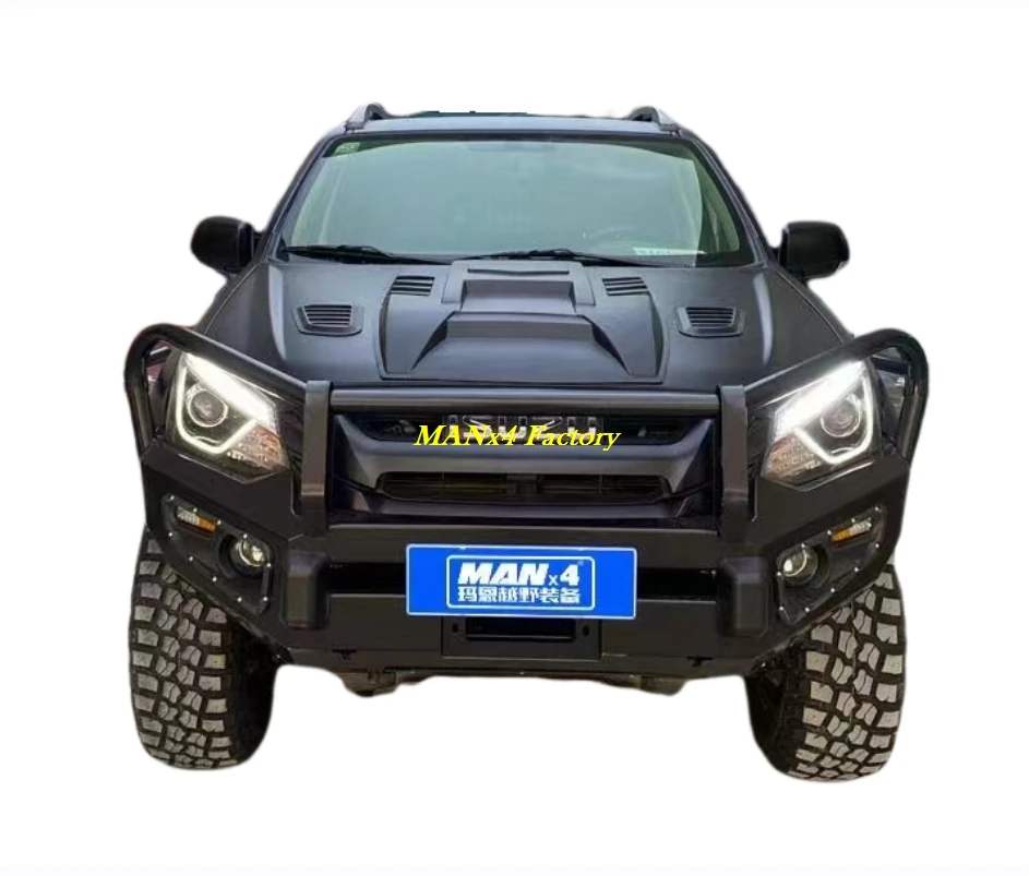 

TOP Dmax Bull Bar Heavy Duty Steel Front Bumper for D-Max 2nd Gen 17-19