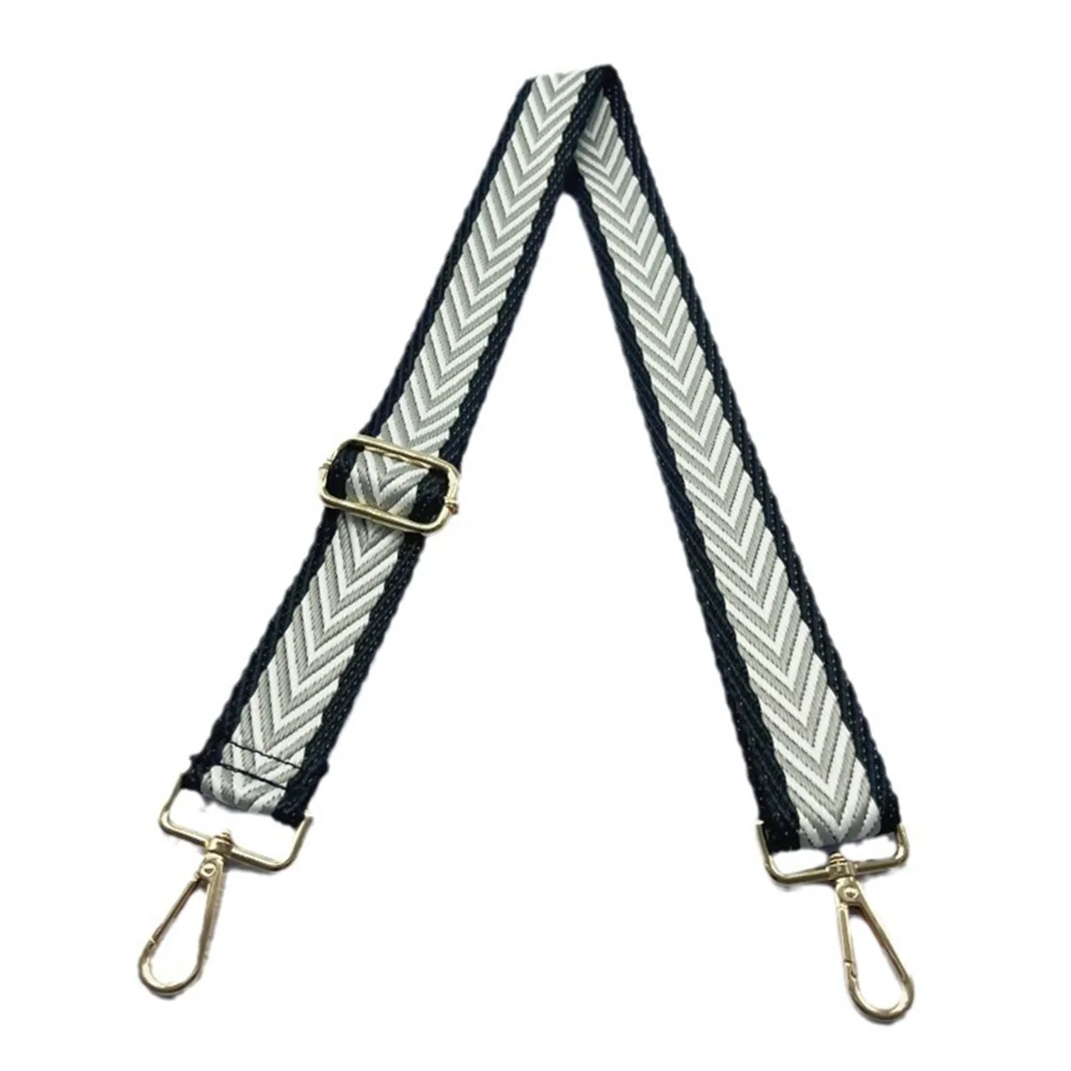 ABQR Sangle de sac réglable - Sangle à bandoulière de remplacement de style guitare pour femmes Sangle de sac à main-02