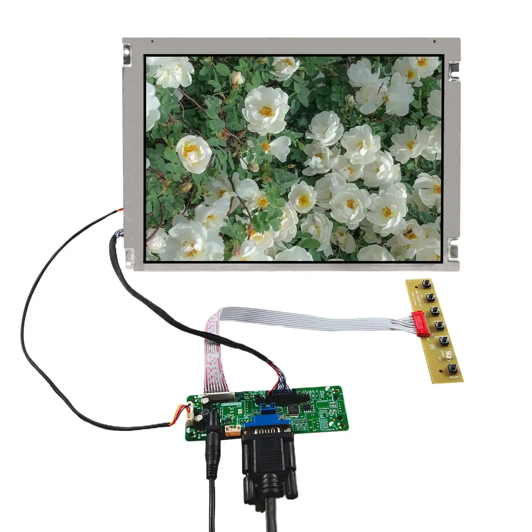

VGA LCD Controller Board RT2270 10.4inch G104SN02 800X600 LCD Screen Display