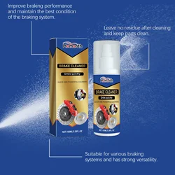 Automotive Brake Cleaner Effectively Removes Extends Brake System Lifespan High-Performance Brake Cleaner