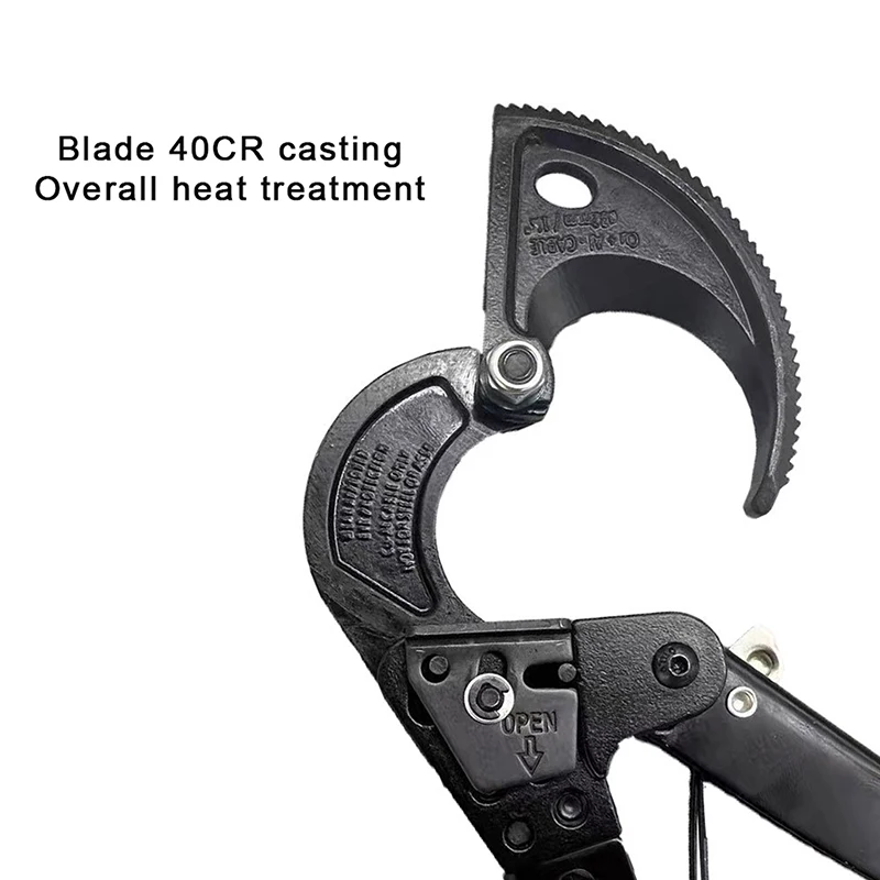 1pc HS-325A Cable Cutters Ratcheting Cable Cutters Heavy Duty For Electricians Cutting Aluminum Copper Soft Wire