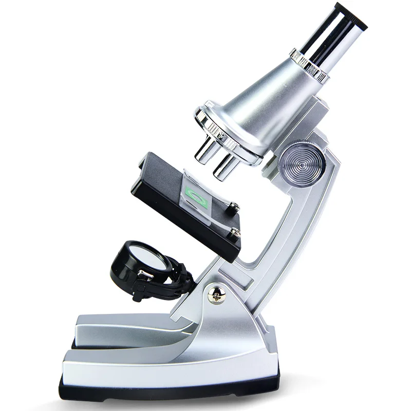 Optical Magnification Students HomeSchool Biological Microscope 100X 200X 300X Monocular Children\'s Biology Teaching Microscopio