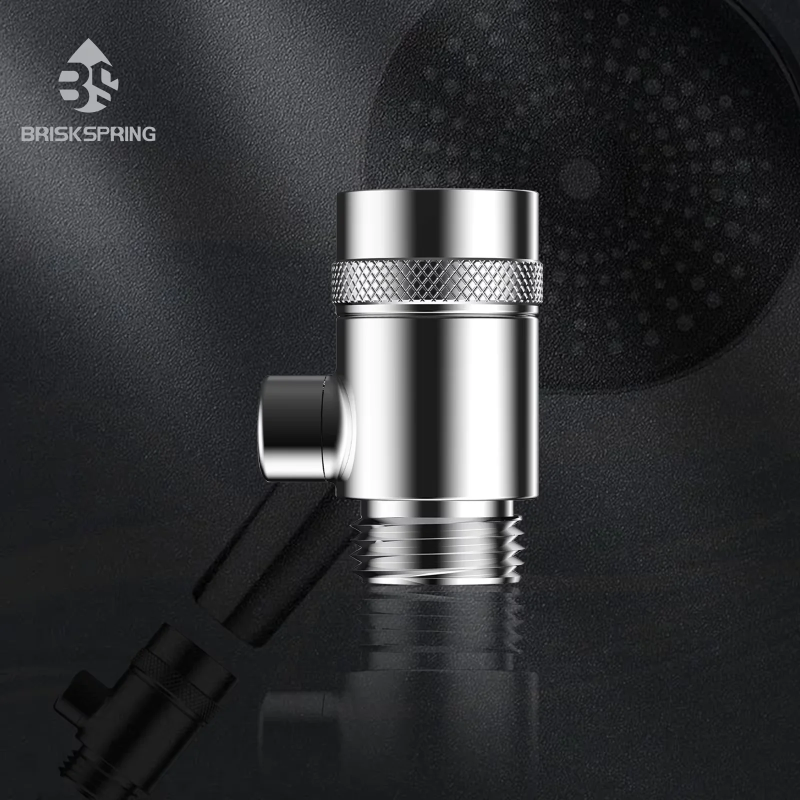 

BriskSpring Micro NanoBubble Generator For Showhead G1/2 Connector Showerhead Nanobubble Filter Deep cleaning Shower Purifier