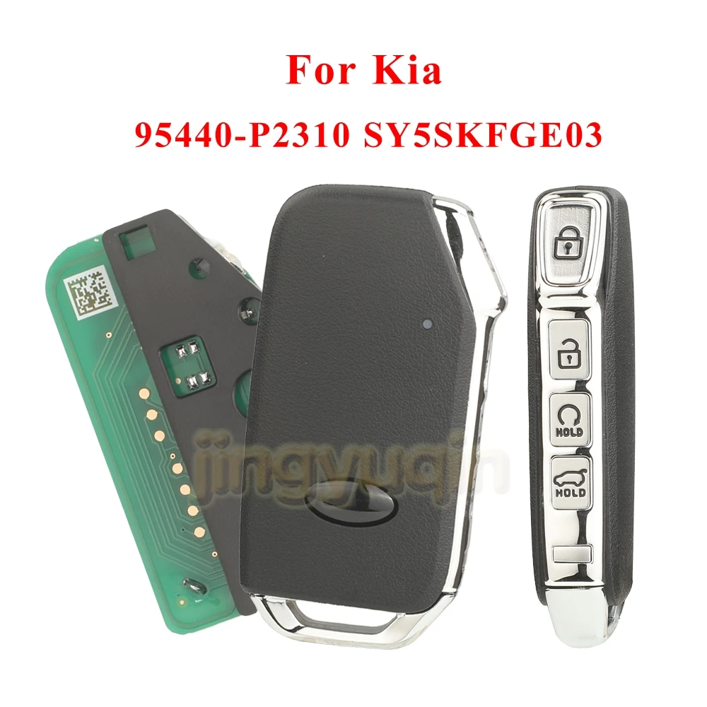 

Jingyuqin 433 МГц 95440-P2310 SY5SKFGE03 4A чип 4 кнопки для Kia Sorento 2021 2022 умный автомобильный ключ внедорожник брелок без ключа управления