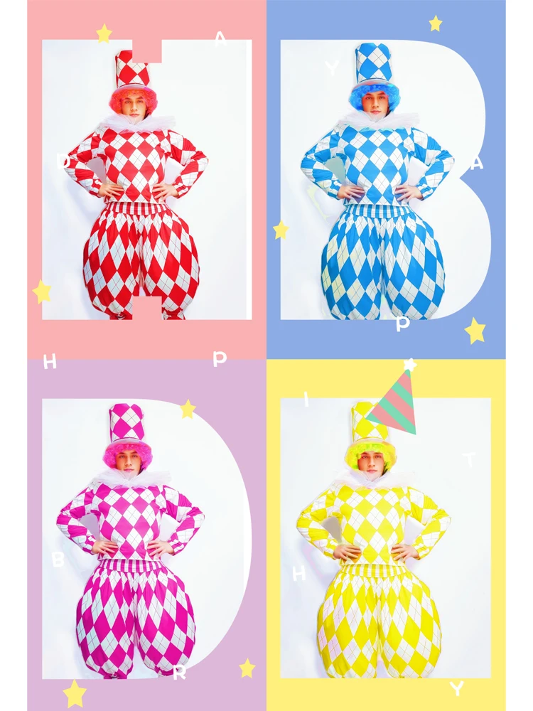 Adult Clown Costume description 7