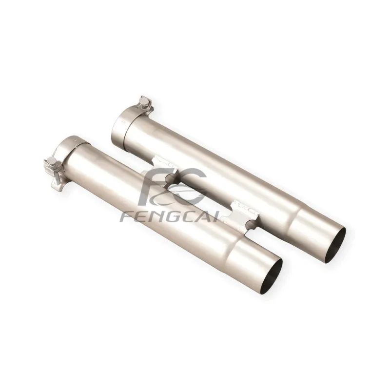 Custom Stainless Steel Exhaust H Pipe for Ferrari Roma V8 3.9T 2020+ Exhaust Pipes Middle Pipe Upgrade Car Sound Wave
