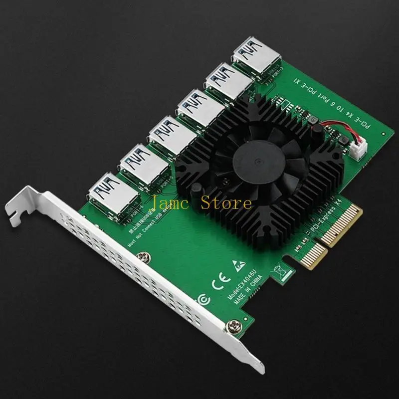LX0B PCI-E Riser Board PCI للمضاعف السريع مناسب لجميع أنظمة النوافذ LIN #3