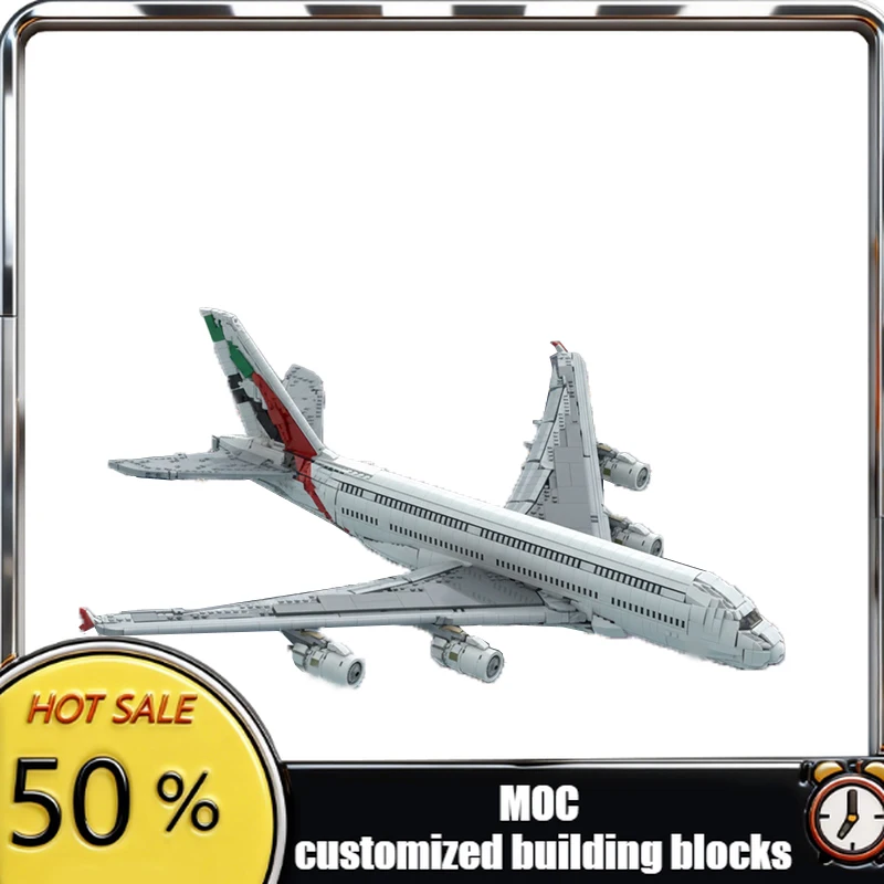

3788 PCS Plane Bricks Airbus A380 MOC Customize Modular Building Block Simple Brick Technology Creative DIY Toy Christmas Gift