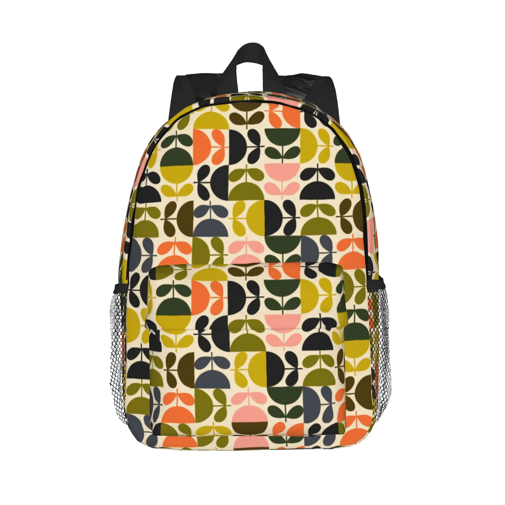 Flower Stem Orla Kiely Pattern Backpack Hot Sale Daypack Large Capacity Boys Girls BookBag Shoulder Bag for Men Women School Bag