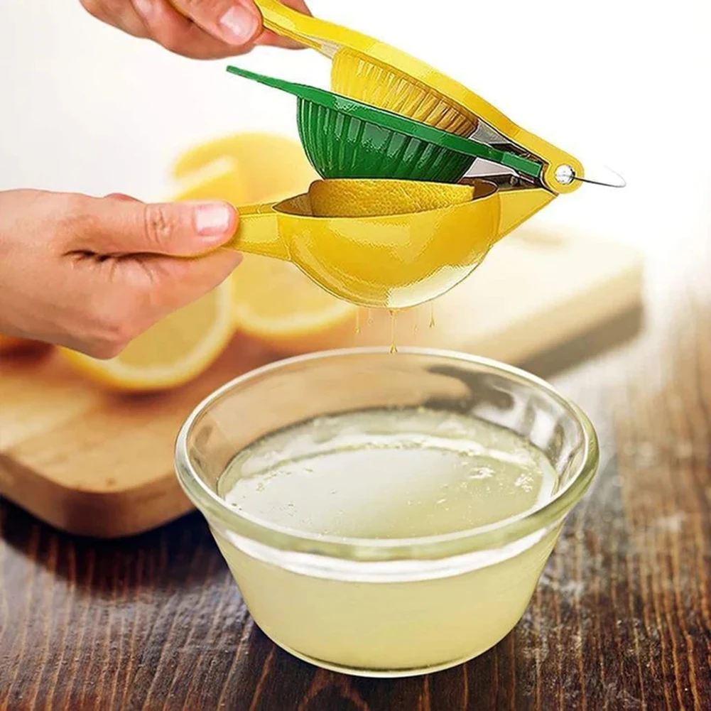 2-in-1 Lemon Squeezer Anti-Etching Dishwasher-Safe For Home Use