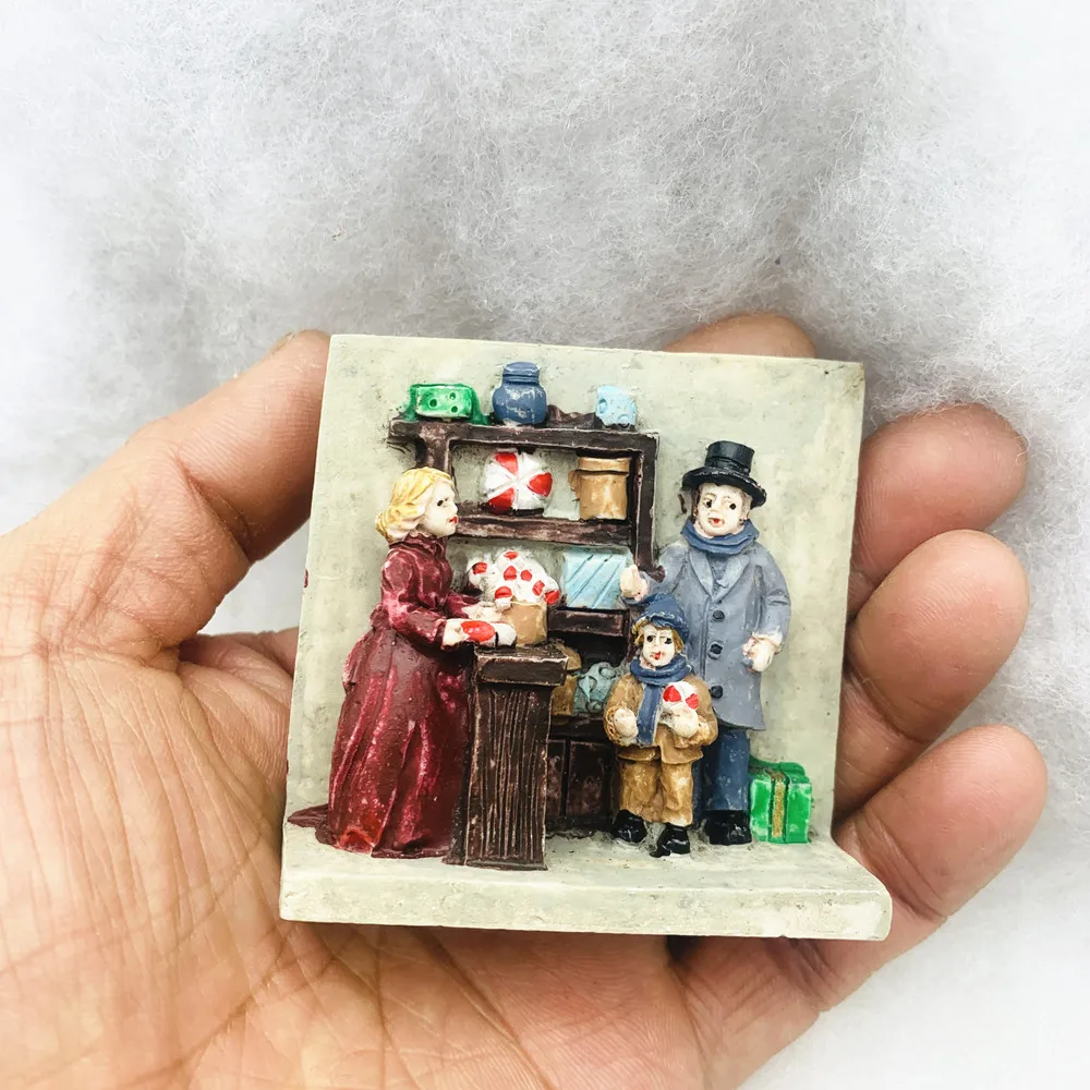 Halloween and Christmas Etc. Sand Table Figurines and Miniatures, Handicraft Gifts, Desk Sculpture, Decoration Articles