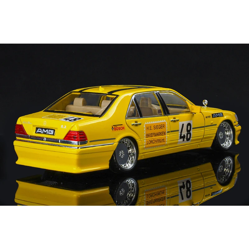 1:24 Mercedes Benz S W140 320SEL Diecast Car Red