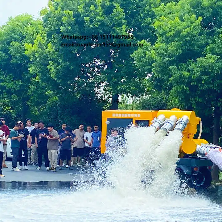 Custom High Vacuum Single Suction Diesel Water Pump Variable Volume Single Mine Drainage Pump Flood Control Construction Sewage