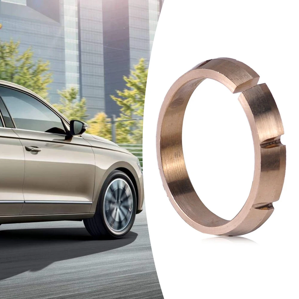 

Brassy Car Brass Joint Flange Ring Car Replacement Flange Brassy Color Good Quality Materials Non-Deformation For Passat