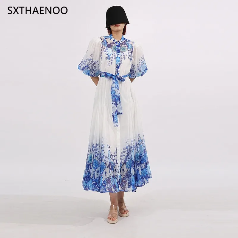 

sxthaenoo evening dresses vestidos para mujer long dress vestido largos robes longues summer party daily cortos woman clothing