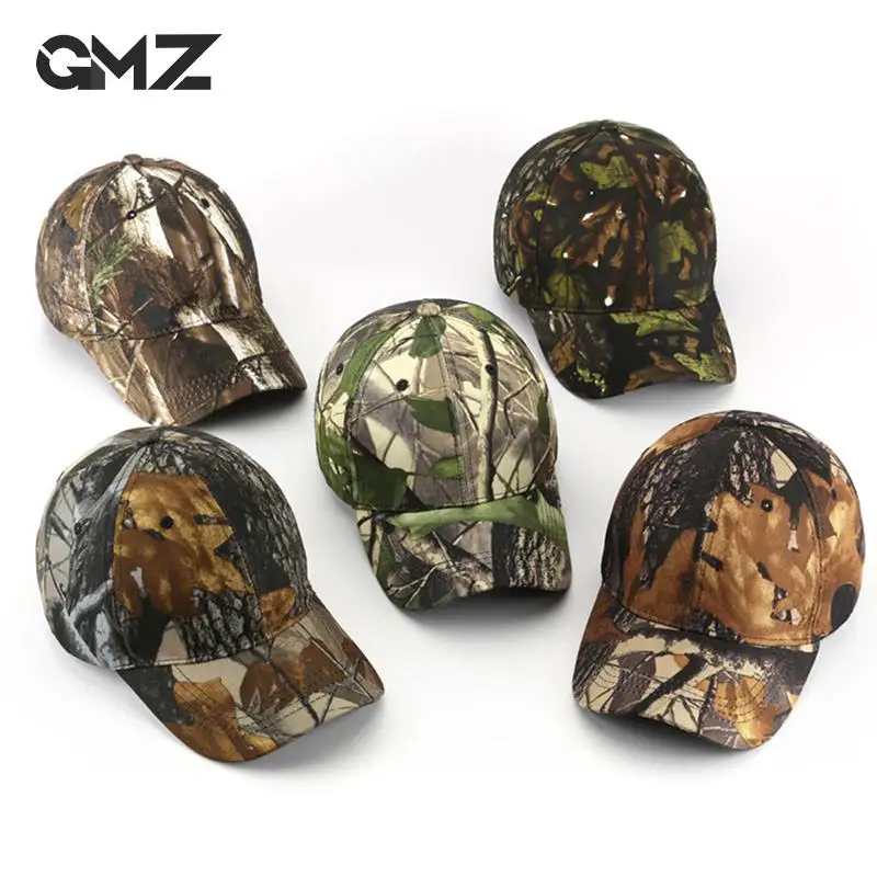 Unisex Outdoor Sonnencreme Schnell Trocknende Beiläufige Kappe Sommer Camo Wandern Baseball Kappe Sport Angeln Camping Camouflage Hüte