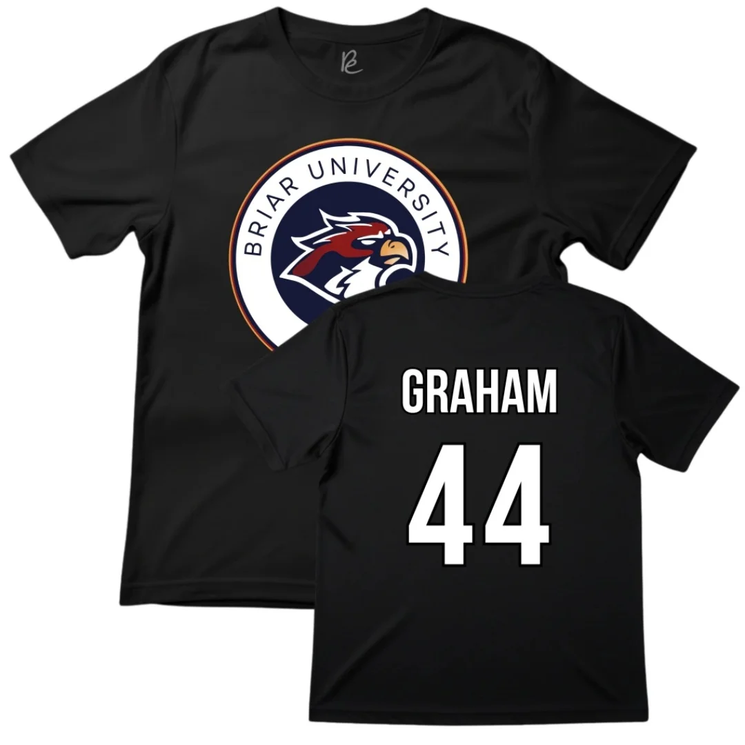 Off Campus Briar University No.44 Garrett Graham jersey Summer Sports Pure cotton Men's T-Shirt Kid's Clothing Tee Y2k Woman ﻿