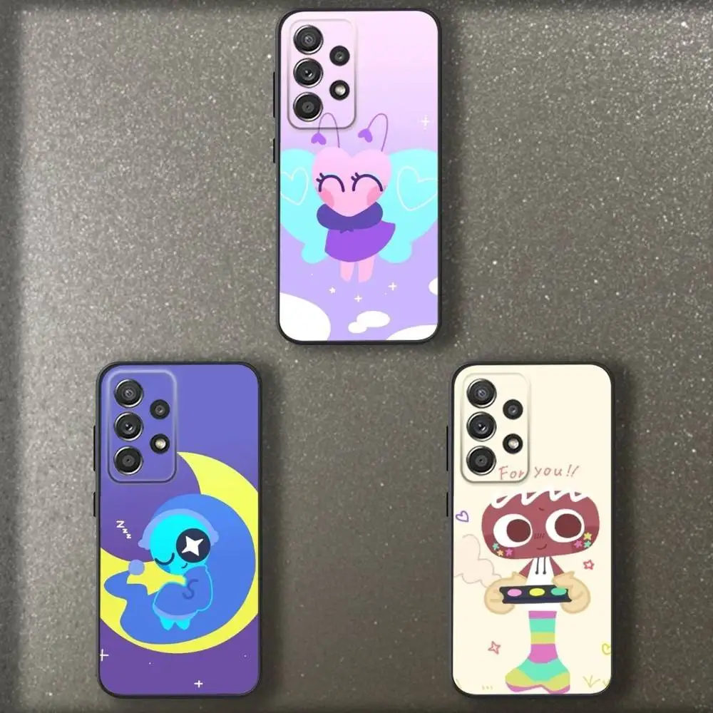 

Cute D-Dandys W-Worlds Phone Case For Samsung S 25,24,23,22,30,21,10,9,Ultra,Plus,Lite,FE,4,5 G Soft Black Case