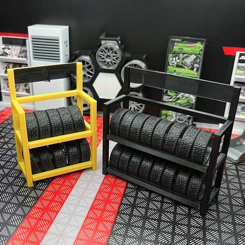 Diorama 1/18 Reifenständer-Mod – Workshop Tools Toy Bewertung und Preis
